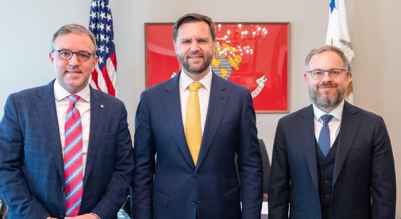 Az amerikai alelnök fogadta Orbán Balázst - Infostart