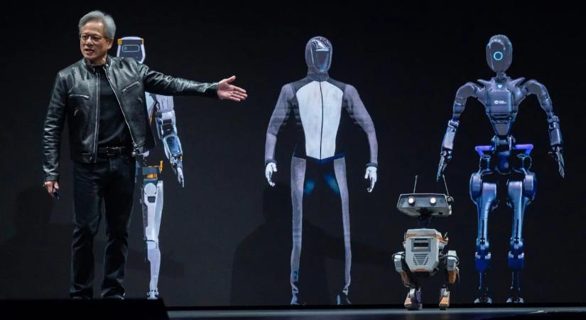 Humanoid robotokat visz az AI-szervergyárba az NVIDIA és a Foxconn - Gamepod
