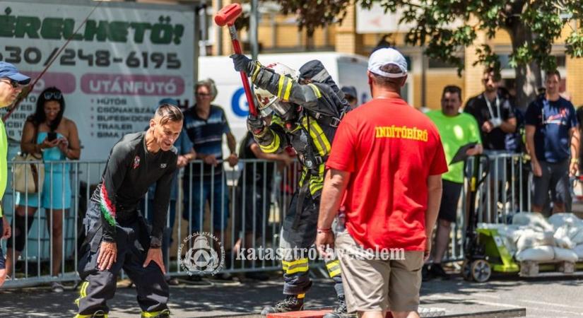 Győr-Moson-Sopronból is indultak a legerősebb tűzoltó címért - fotók - Kisalföld