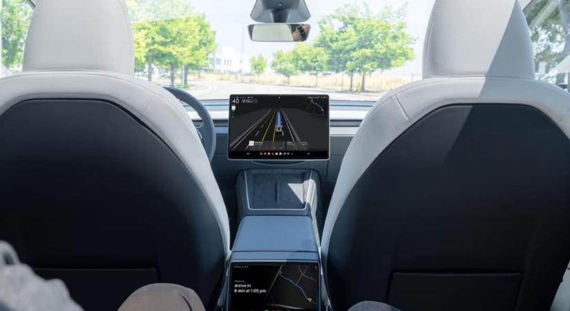 Elindult a Tesla robottaxija, igaz néha a szembe sávban is hajt az autó – videó - HVG - Autó