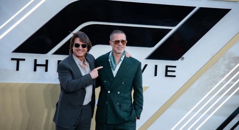Brad Pitt és Tom Cruise évtizedek óta először vörösszőnyegezett együtt - HVG - Kultúra