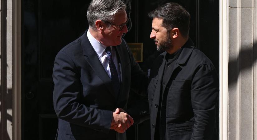 Zelenszkij Londonban találkozott Keir Starmer brit miniszterelnökkel - Karpat.in.ua
