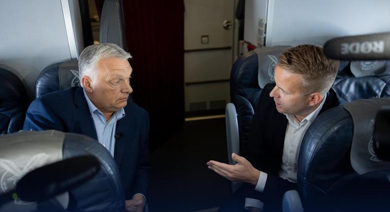 Orbán Viktor a levegőben adott interjút a Megafonnak - Index - Belföld