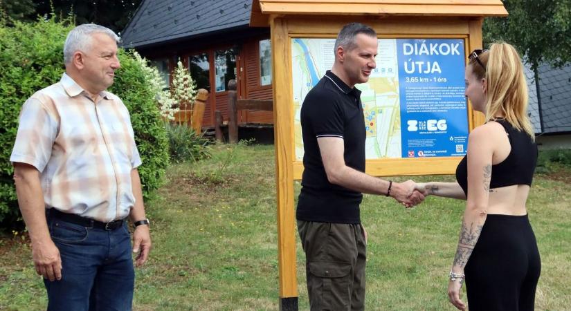 Kényelmes tempót és a természet közvetlen megfigyelését kínálja Zalaegerszeg régi-új túraútvonala (videó) - Zaol