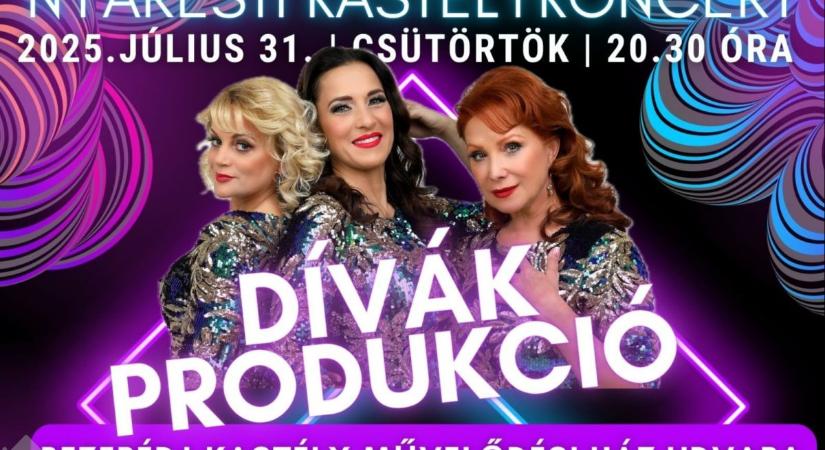 Nyáresti kastélykoncert – Dívák Produkció - Győr Plusz