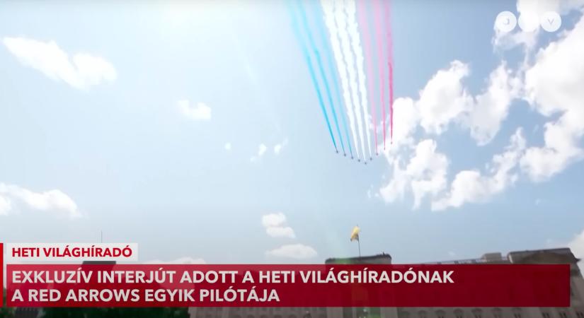Exkluzív interjút adott a Heti Világhíradónak a brit királyi légierő pilótája - atv.hu