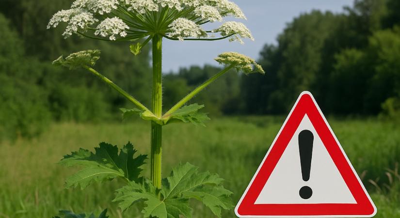 Rákkeltő, vakságot okozó növény terjed Magyarországon: vigyázat, óriás medvetalp - Ellenszél