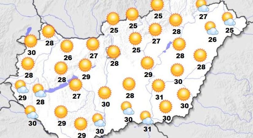 Tovább folytatódik a kánikula - szerdán még melegebb lesz - Kemma