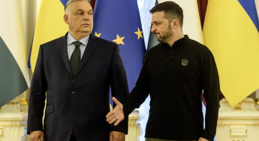 Orbán üzent Zelenszkijnek: Elnök úr, minden tisztelettel - 24.hu