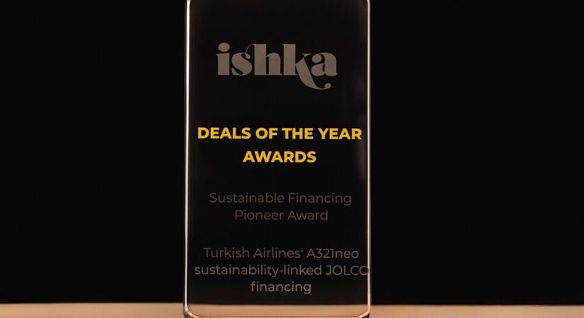 Nemzetközi elismerést kapott a Turkish Airlines fenntartható repülőgép-finanszírozásáért - IOT Magazin