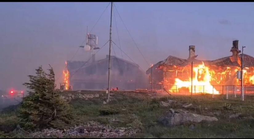 Porig égett az erdélyi klímakutatásban fontos szerepet betöltő meteorológiai állomás - 444.hu