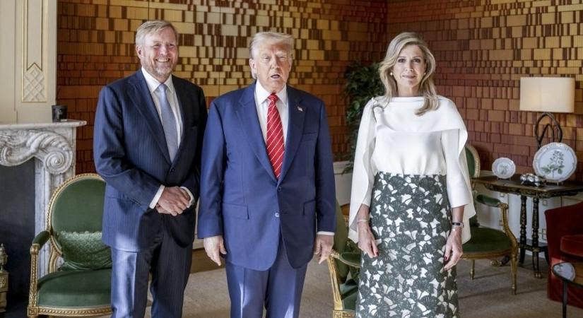 Trump a palotában lakik, a holland királlyal pózol – de melyikük a gazdagabb? - VG