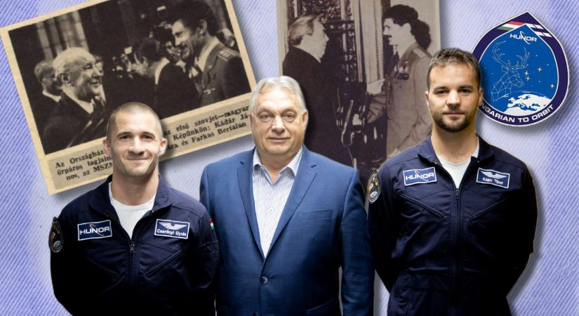 Egy űrhajós mindig kapóra jön a propagandagépezetnek, de vajon lesz-e Kapu Tibiből Farkas Berci? - Qubit