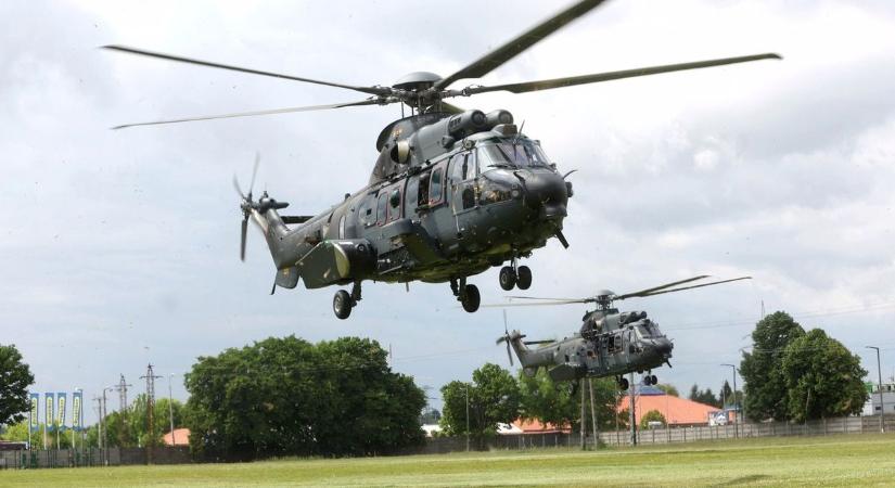 Alacsonyan szálló fekete helikopterek Egernél! Beindult a találgatás, miért jöhettek - Heol
