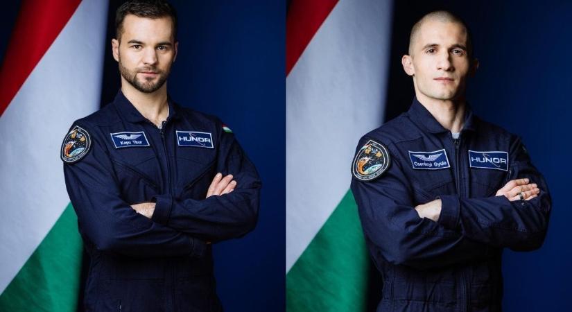 A hatvani tartalékos űrhajós szívből szóló üzenetet küldött Kapu Tibornak  videó - Heol