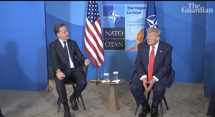 A NATO-főtitkár Trumpról: Apunak néha kemény szavakat kell használnia - 444.hu