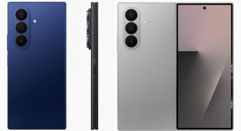 A Galaxy Z Fold7, minden színben és oldalról - Mobilarena