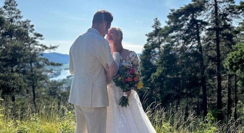 Veronica Kristiansen hajmeresztő helyen járta el férjével az "igazi esküvői táncát" - Kisalföld