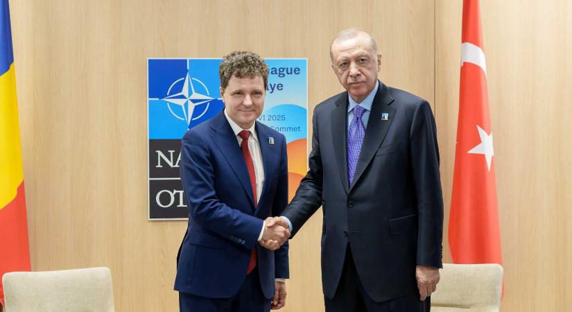 Stratégiai partnerségről és együttműködésről tárgyalt Nicușor dan a török elnökkel - Maszol