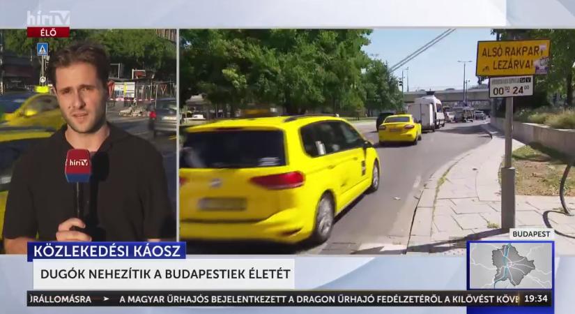 A fővárosi közlekedés egyre elviselhetetlenebb  videó - HírTV