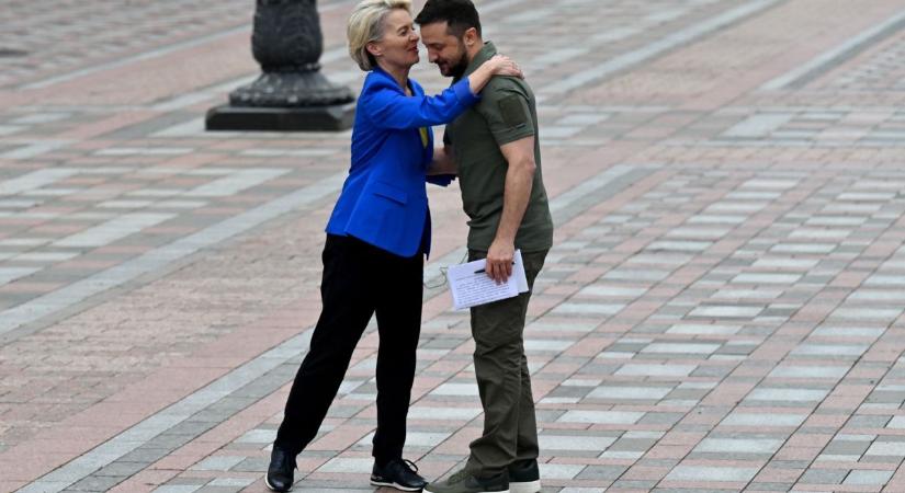 Elképesztő ajánlatot tett Von der Leyen az ukránoknak: Zelenszkij megütötte a főnyereményt - Mandiner