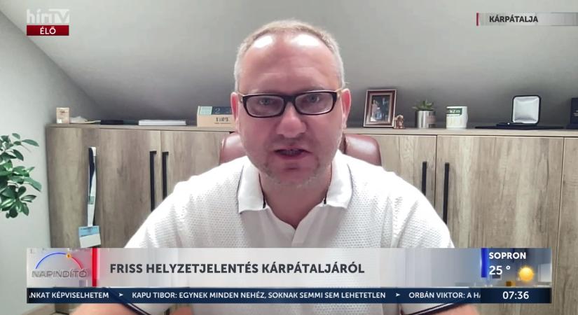 Napindító – Friss helyzetjelentés Kárpátaljáról  videó - HírTV