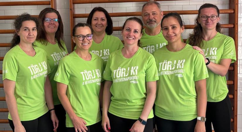 A farkasgyepűi Mókus Őrs lett a legsportosabb munkahely - Veol
