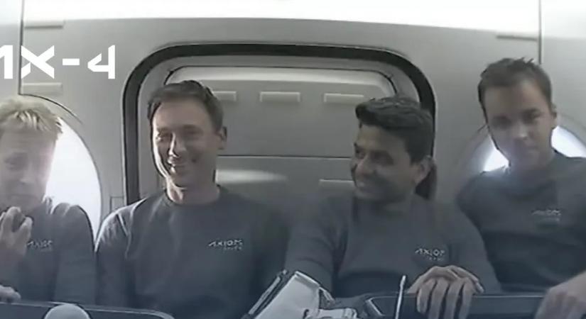 A Crew Dragon az ISS felé közeledik, hamarosan Kapu Tibor már az űrállomáson lesz - Rakéta