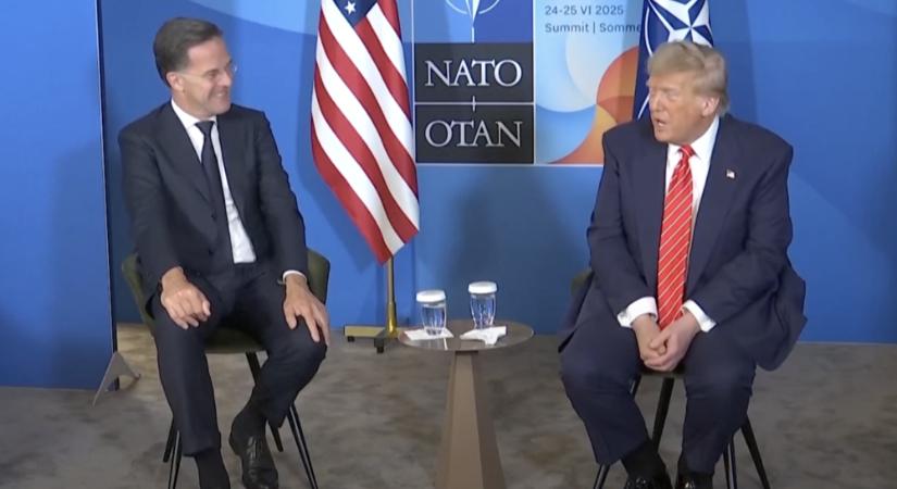 EU tisztviselők szerint Mark Rutte túlzásba viszi a hízelgést Trumpnak - Demokrata