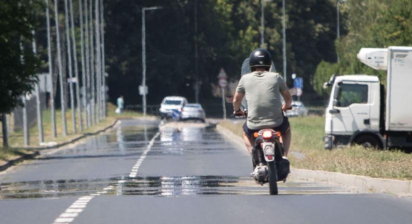 Az aszfaltnak kedvez a hőség – de vajon, most is beleragadhat-e cipőnk? - Zaol
