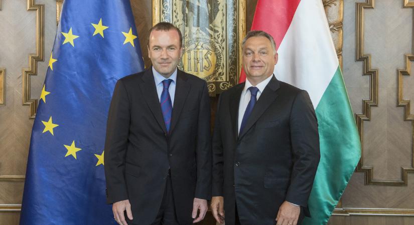 Orbán Viktor Manfred Weberről: Ahhoz van szokva, hogy utasításokat ad a Tisza Pártnak és elnökének - Index - Külföld