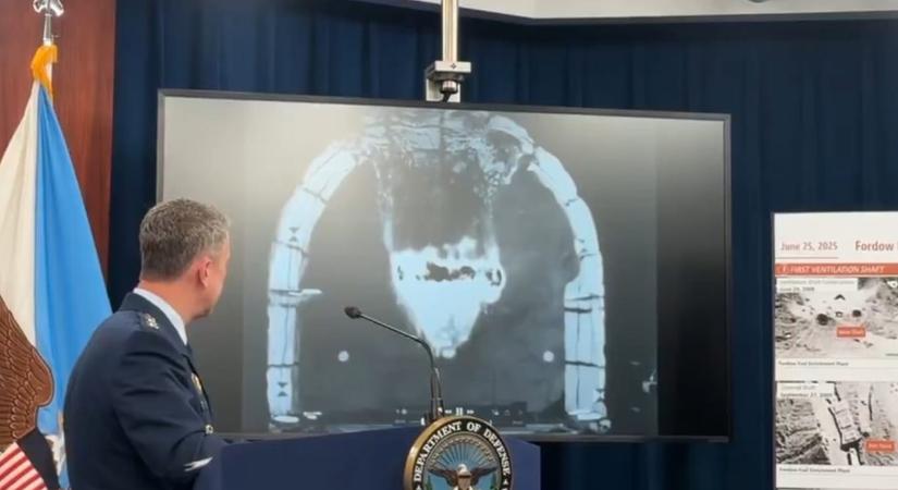 Elárulta a Pentagon, hogyan bombázták le a fordói nukleáris létesítményt - HVG - Világ
