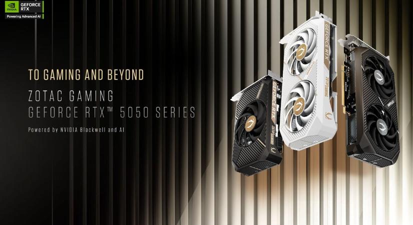 Napokon belül megérkeznek a GeForce RTX 5050-es kártyák a ZOTAC kínálatába - PlayDome