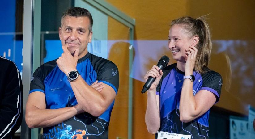 Tenki Réka és Csányi Sándor is futócipőt húzott - Szon