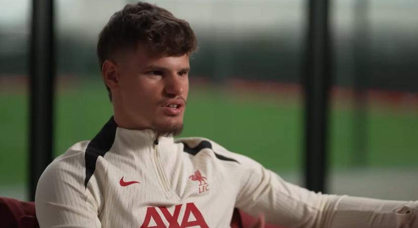 „Még mindig egy őrült balhátvéd vagyok” – Kerkez Milos első interjúja Liverpool-játékosként - Infostart - Sport