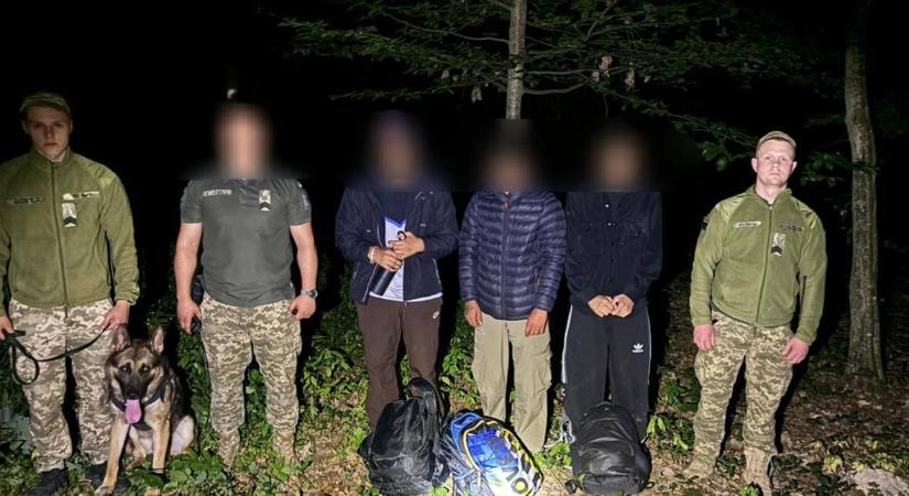 Három külföldit tartóztattak fel Kárpátalján, miközben illegálisan próbálták átlépni a szlovák határt - Karpat.in.ua