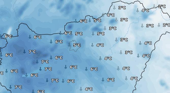 Szusszanásnyi enyhülés jön hétvégére - Időkép