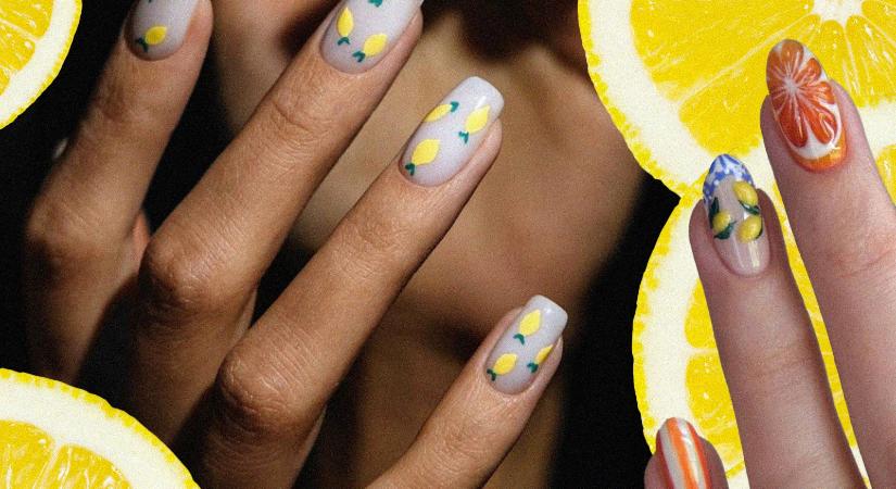 10 limonádé inspirálta köröm inspiráció - Bien