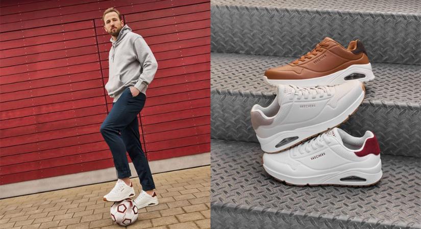 Skechers x Harry Kane: Cipők a pályán kívülre - 24.hu