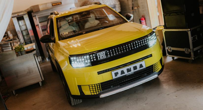 Szentendrén dugta ki az orrát a Fiat Grande Panda - Player