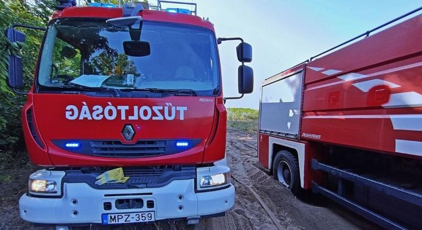 Egymás után érkeztek a bejelentések a kigyulladt száraz gaz és gabona miatt - BAON