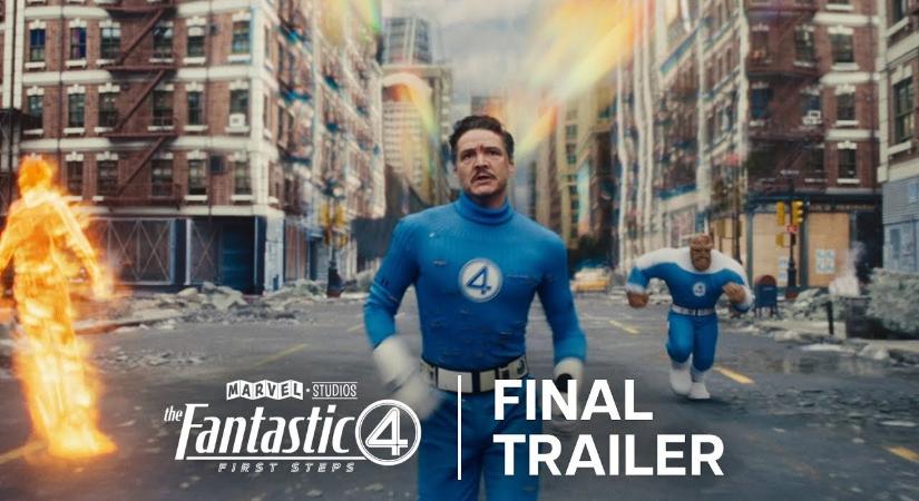 Újabb izgalmas előzetes érkezett A Fantasztikus 4-es: Első lépések filmhez - Androgeek