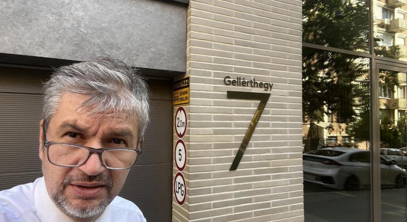 Hadházy Ákos megint talált egy luxuslakást, ami Matolcsy Ádámé, ezúttal a Naphegy tövében egy újépítésű házban - 444.hu