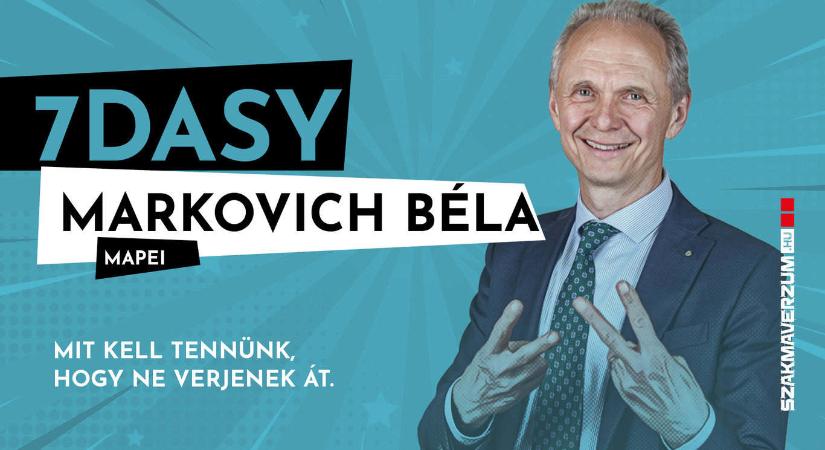 Miért van ennyi kontár az építőiparban? – Markovich Béla volt a 7Dasy vendége - Szakmaverzum