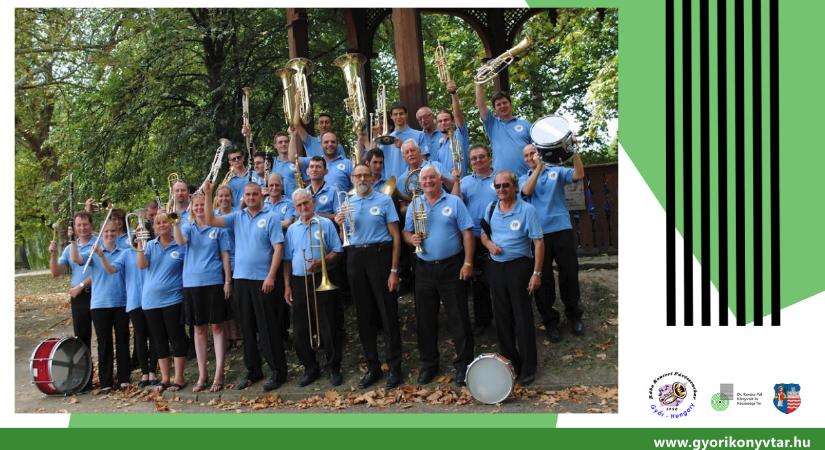 A Rába Koncert Fúvószenekar fellépése - Győr Plusz