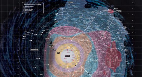 Elkészült a Star Wars-galaxis térképe: tudod, hol van a Ferrix? - Könyves Magazin