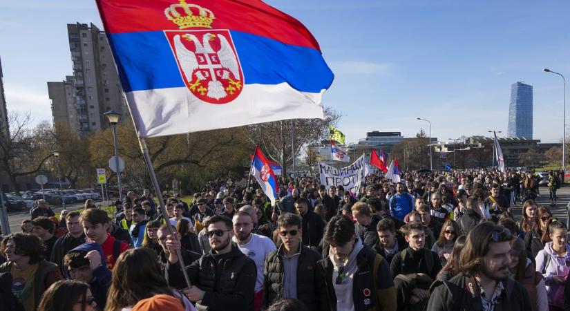 Szombaton óriástüntetés készül Belgrádban, a rendőrség többeket letartóztatott államrend elleni szervezkedés miatt - HVG - Világ