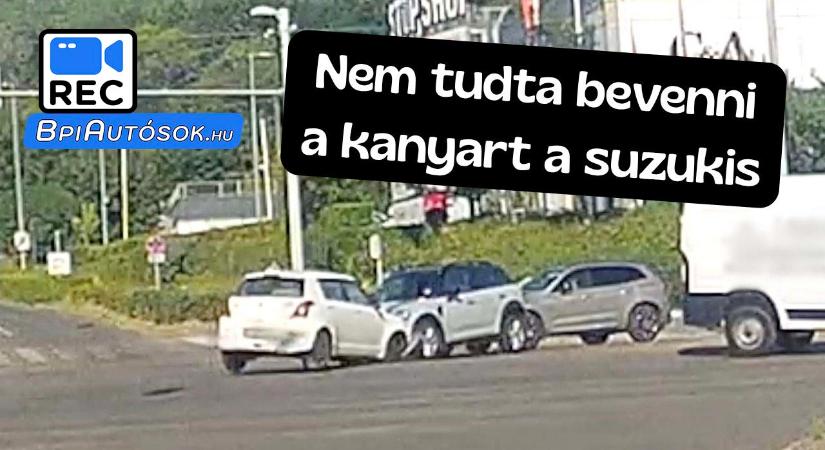 Túl gyorsan vette a kanyart – frontálisan csapódott bele egy autóba Óbudán - Bp-i Autósok