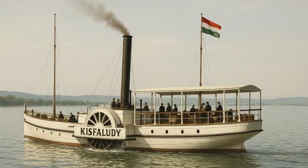 Vadászat a Kisfaludy gőzösre – A Balaton első gőzhajójának kalandos története - Múlt-kor