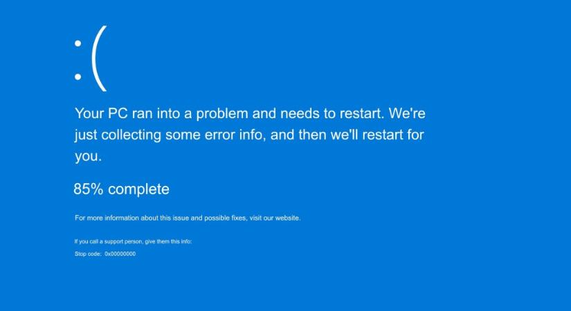 Fekete képernyő váltja a legendás kék halált a Windowsban - IT Business